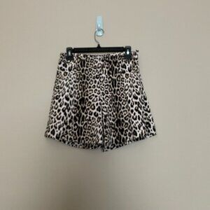 New York & Company, Size 0, Leopard, Animal Print, Shorts, Wide Leg